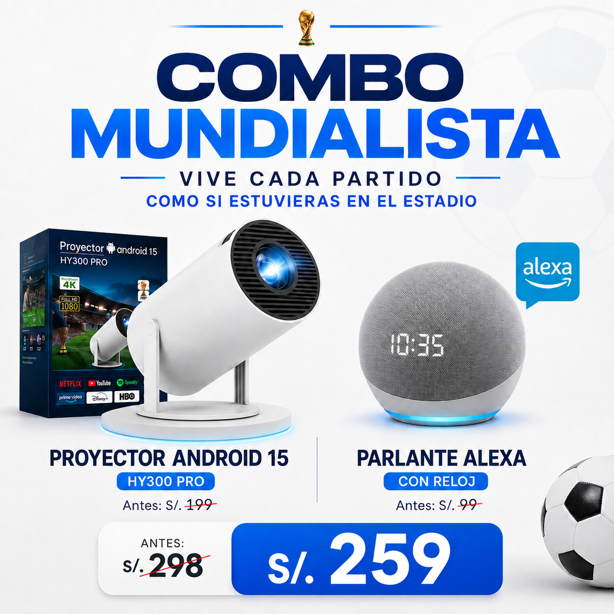 Combo MUNDIALISTA