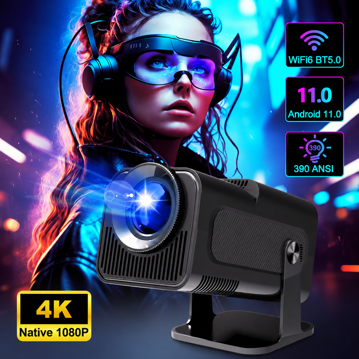 Proyector HY320 PRO+