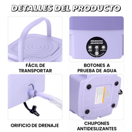 Mini Lavadora Portatil Plegable