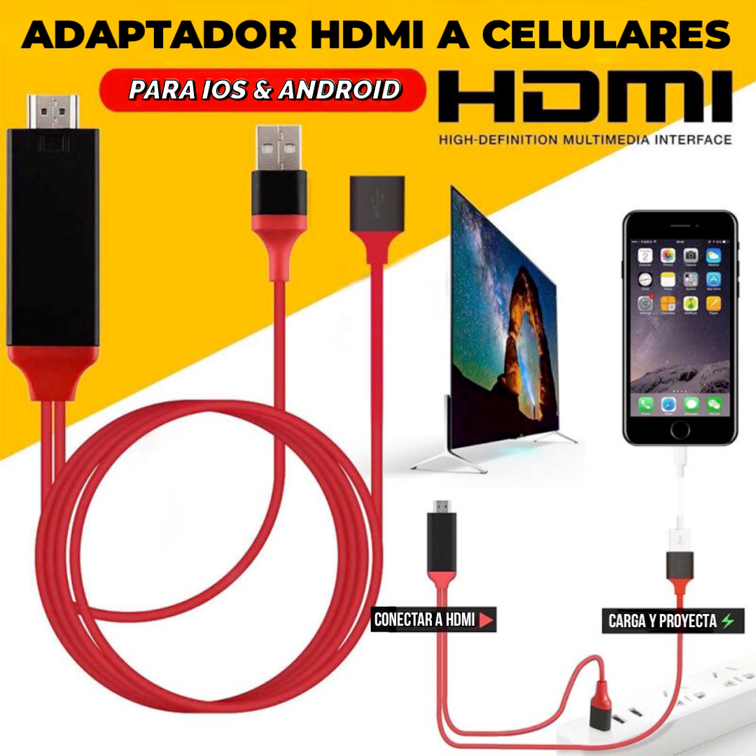 Adaptador HDMI a Celulares