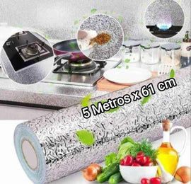 Papel de Aluminio Autoadhesivo de 5m